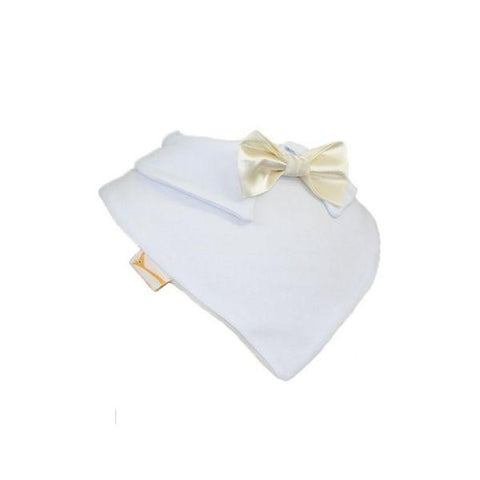 Ivory Smart Little Bow Tie Special Occasions Bib