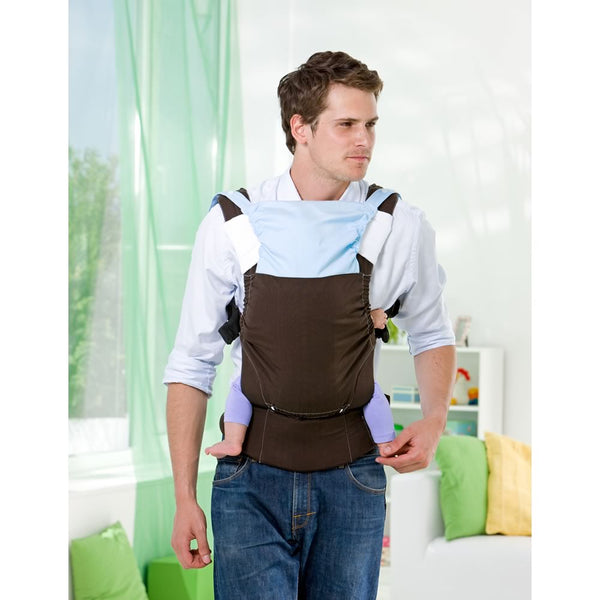 Smart Brown & Blue Earth Baby Carrier
