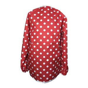 Red Large Spotty Apron