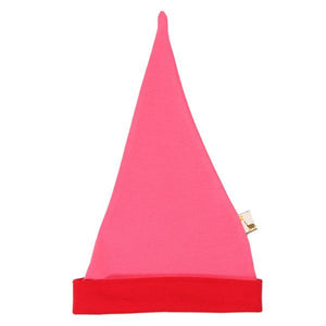 Pink & Red Pointy Hat