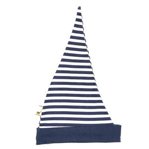 Blue Striped Pointy Hat