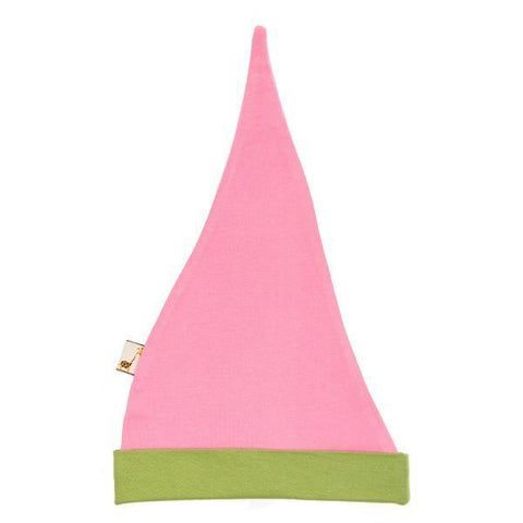 Pink & Green Pointy Hat