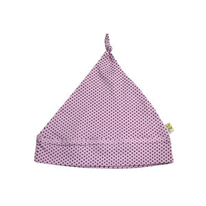 Light Pink & Small Brown Spots Pointy Hat