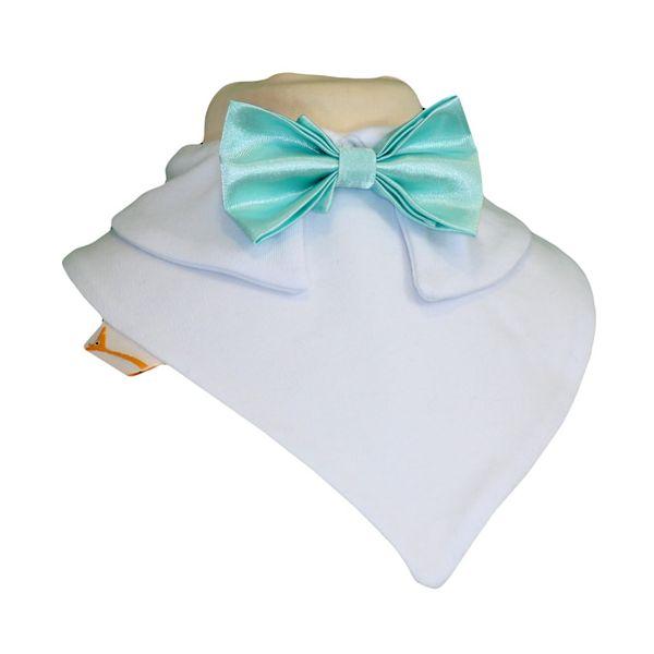 Teal Smart Little Bow Tie Special Occasions Bib