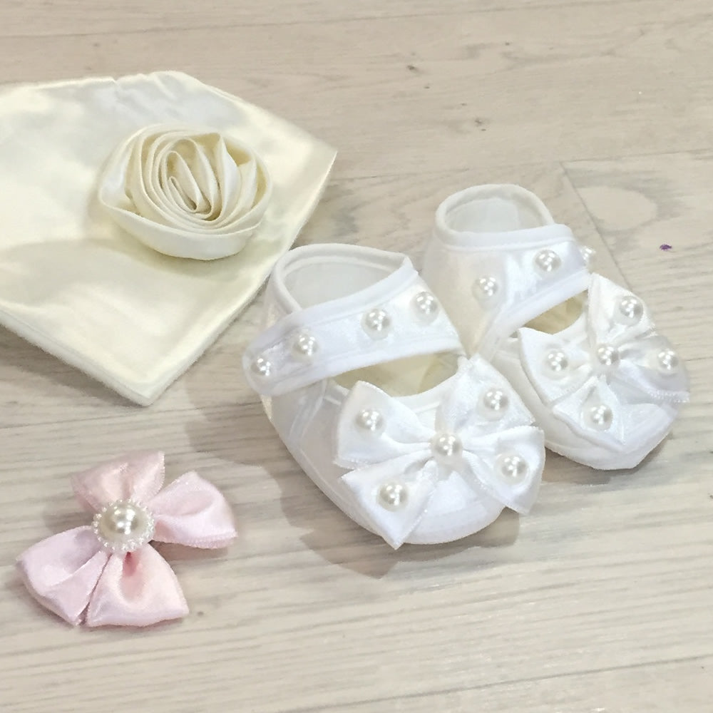Pearly White Shoes