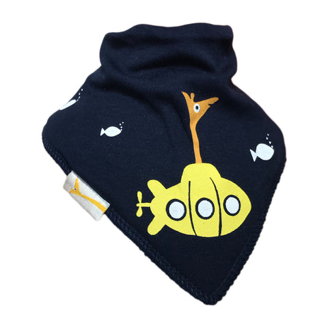 Navy Submarine Bandana Bib