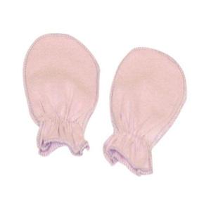 Lilac Plain Scratch Mittens