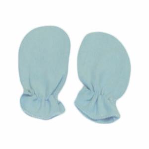 Pale Blue Scratch Mittens