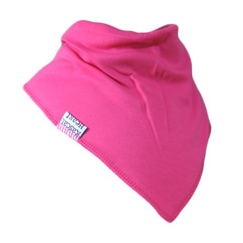 Pink Plain Rascal Heart Bib