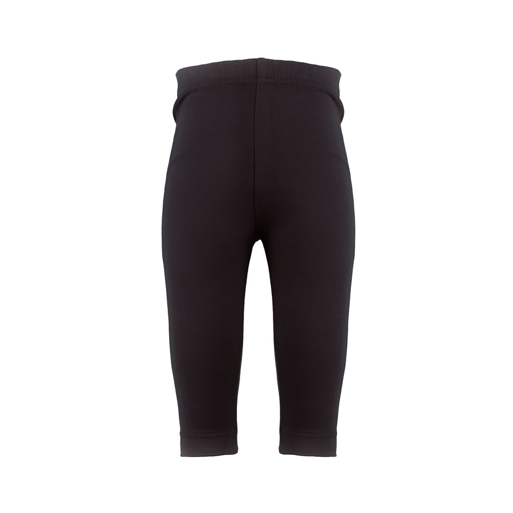 Plain Black Rascal Heart Leggings